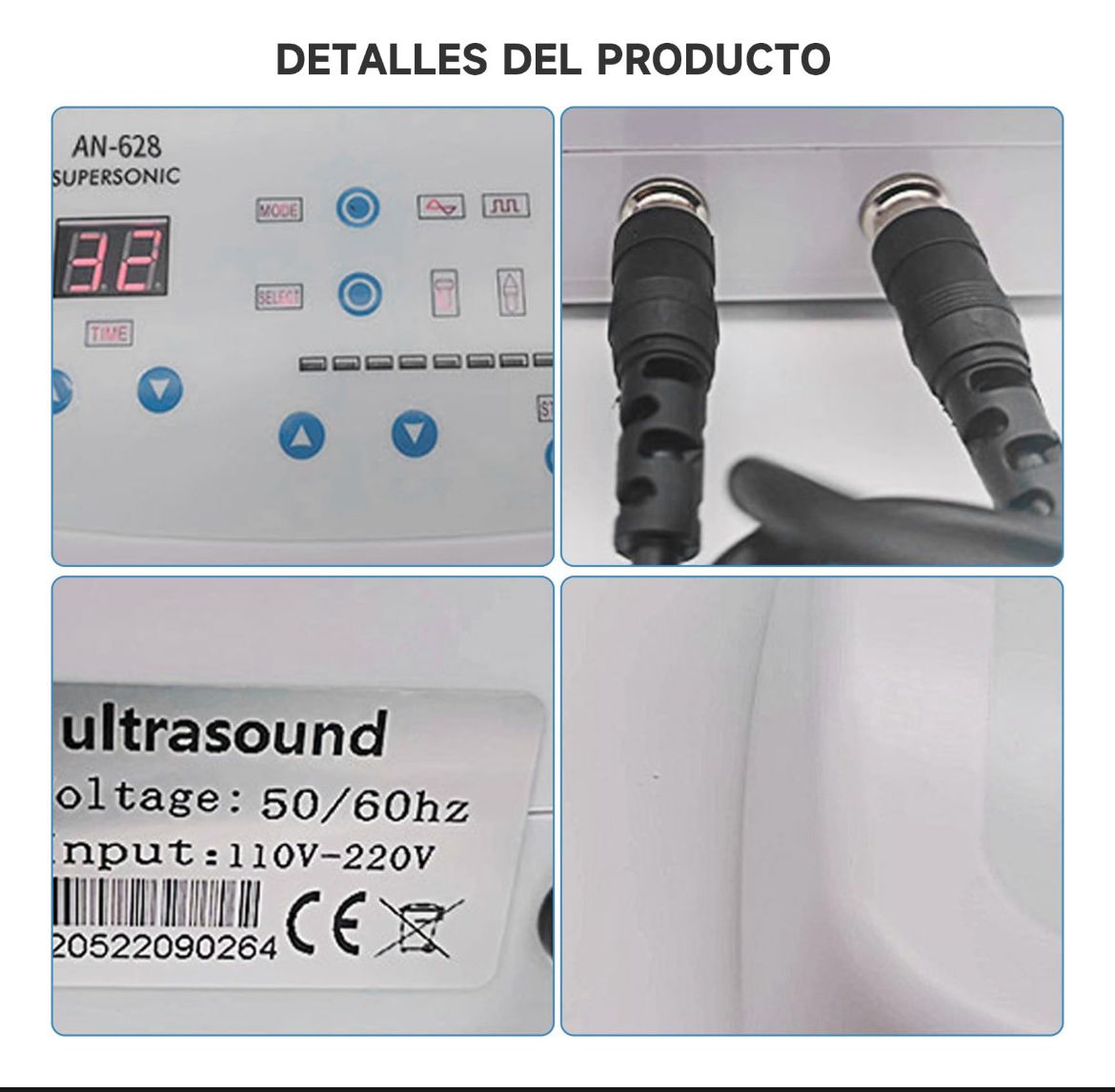 ULTRASONIDO FASCIAL Y CORPORAL ESTETICOS
