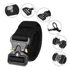 Cinturón táctico con hebilla de metal