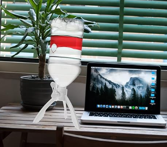 Gray helmet for bikers