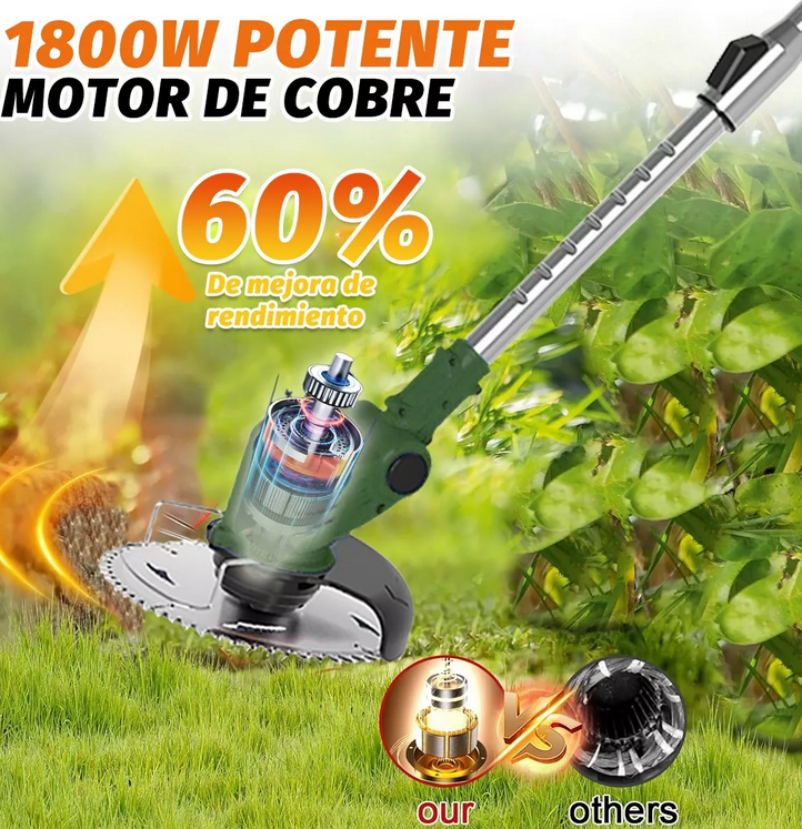Desbrazadora Podadora Recargable