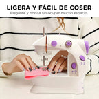 Mini Maquina De Coser Portatil Con Pedal