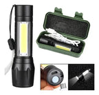 Lámpara Táctica Mini Recargable USB