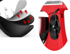 Gray helmet for bikers