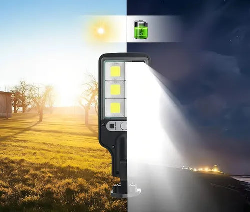 Lámpara Panel Solar Al Aire Libre