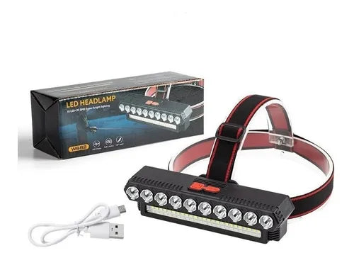 Lámpara Cabeza Linterna Minero Impermeab