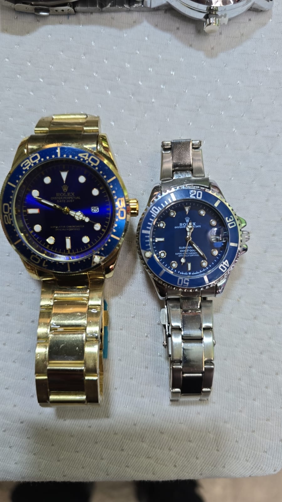 Combo Reloj Rolex Réplica Hombre y Mujer