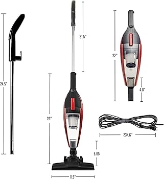 Aspiradora Vertical Daewo Ciclónica 600W