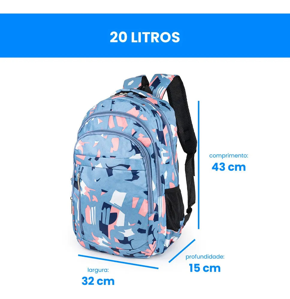 Mochila Escolar Diseños Colores Sorpresa