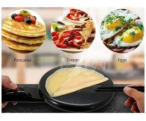 Crepera Electrica Sarten Antiadherente