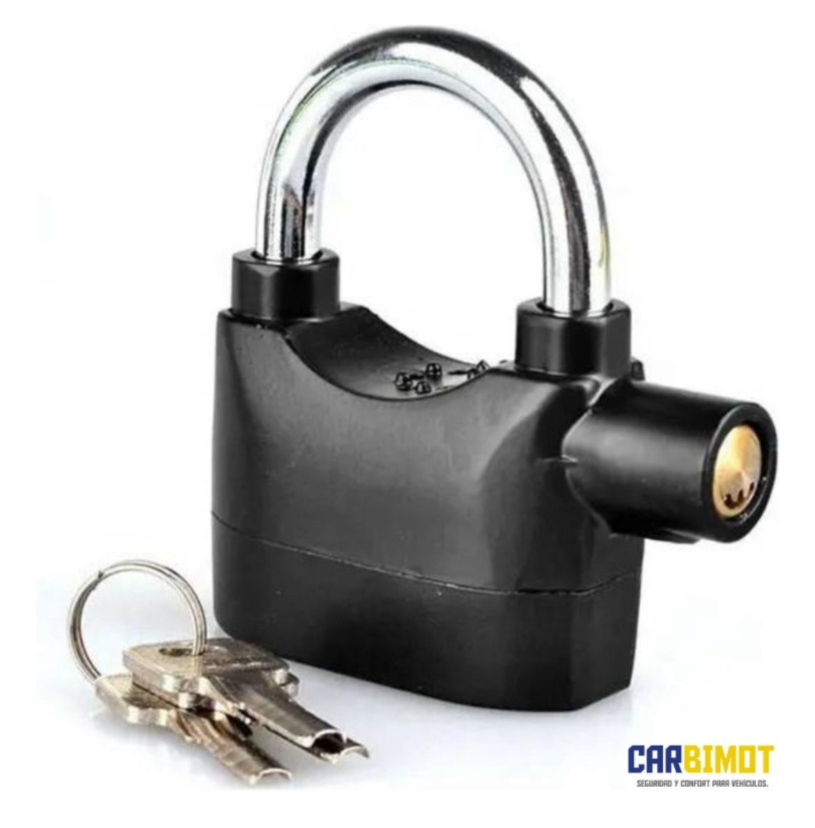 CANDADO CON ALARMA
