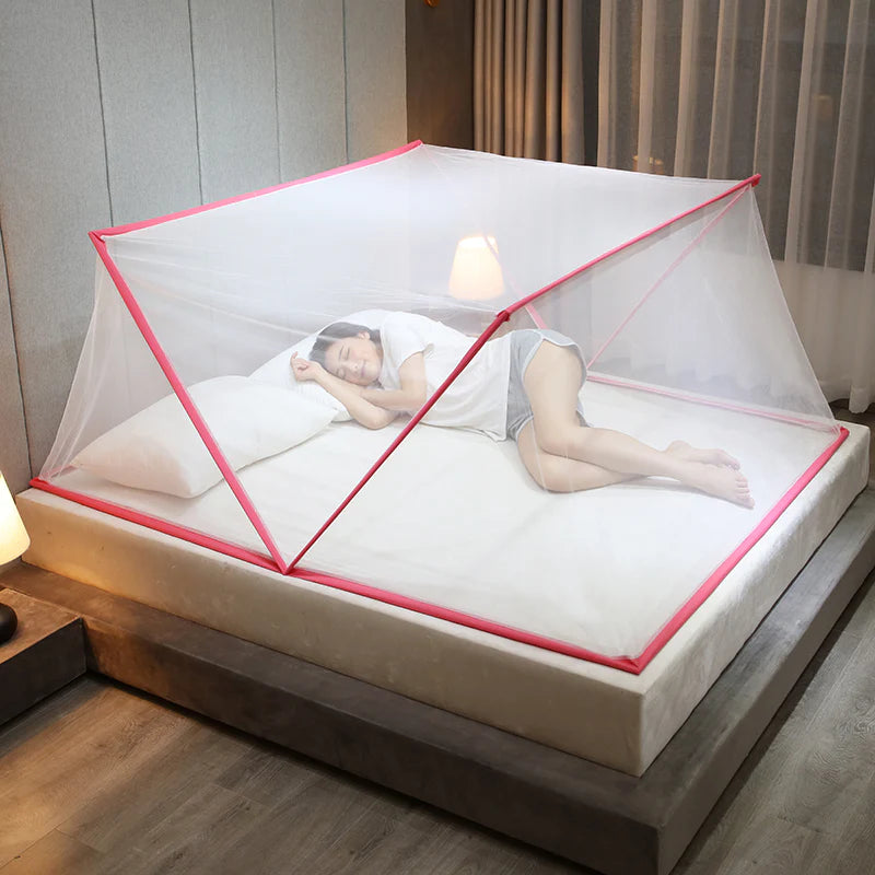 Mosquitera plegable fácil Cama Acampar