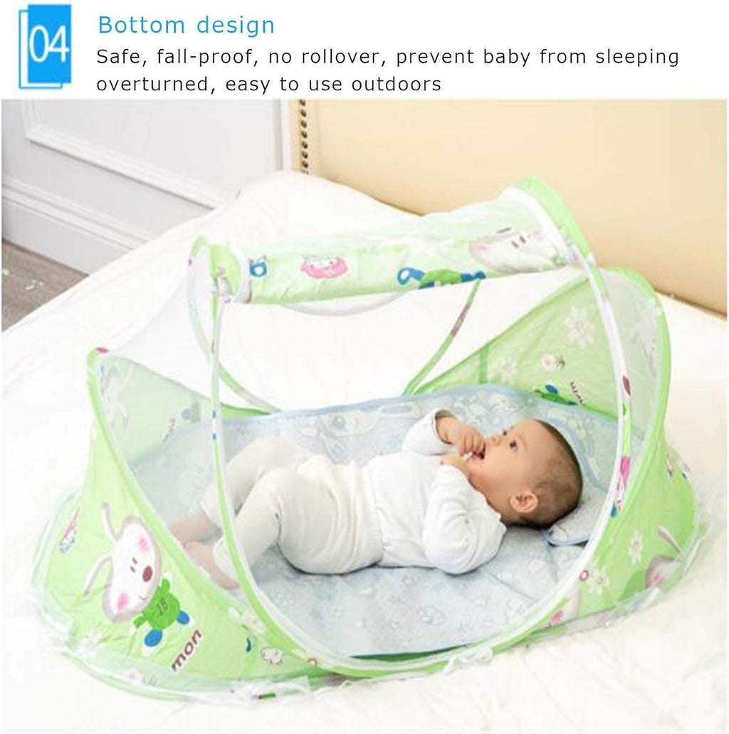 Cuna plegable a prueba de mosquitos bebe