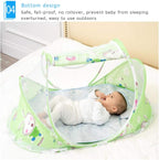 Cuna plegable a prueba de mosquitos bebe
