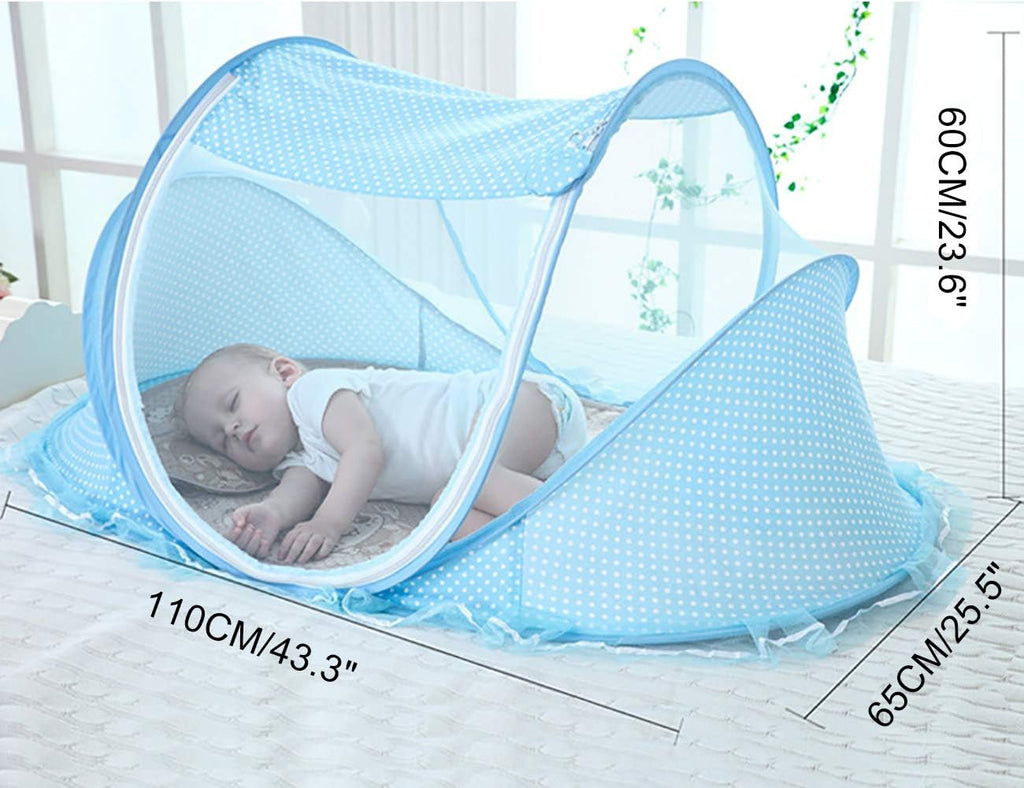 Cuna plegable a prueba de mosquitos bebe