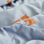 Edrecolcha rellena de fibra de soya