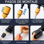 Hidrolavadora Portatil 2 baterias 48w