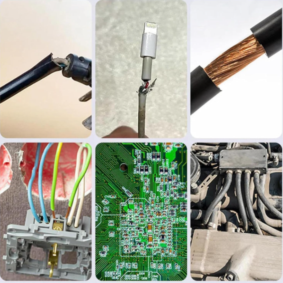 Adhesivo Cinta Aislante sella y protege