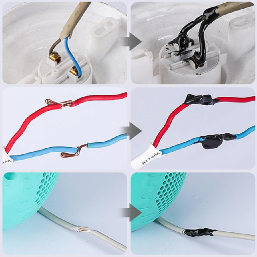 Adhesivo Cinta Aislante sella y protege