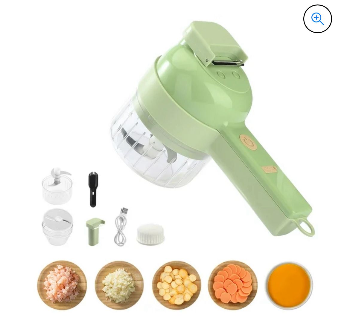 MINI PICADOR INALAMBRICA 4 EN 1