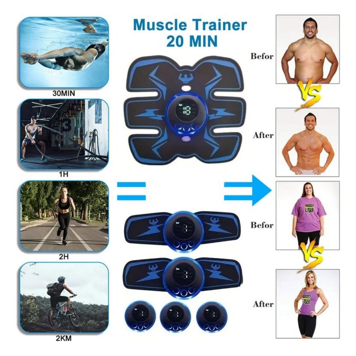 MASAJEADOR PORTATIL 3 EN 1