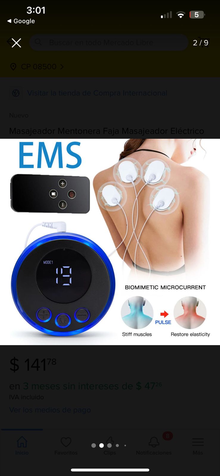 MASAJEADOR FASCIAL EYEPULSE