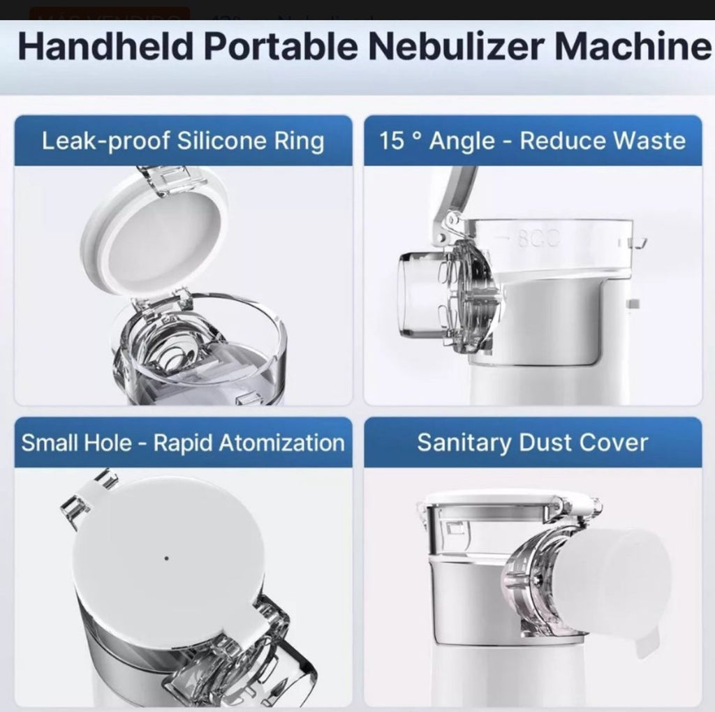 NEBULIZADOR PORTATIL SILENCIOSO