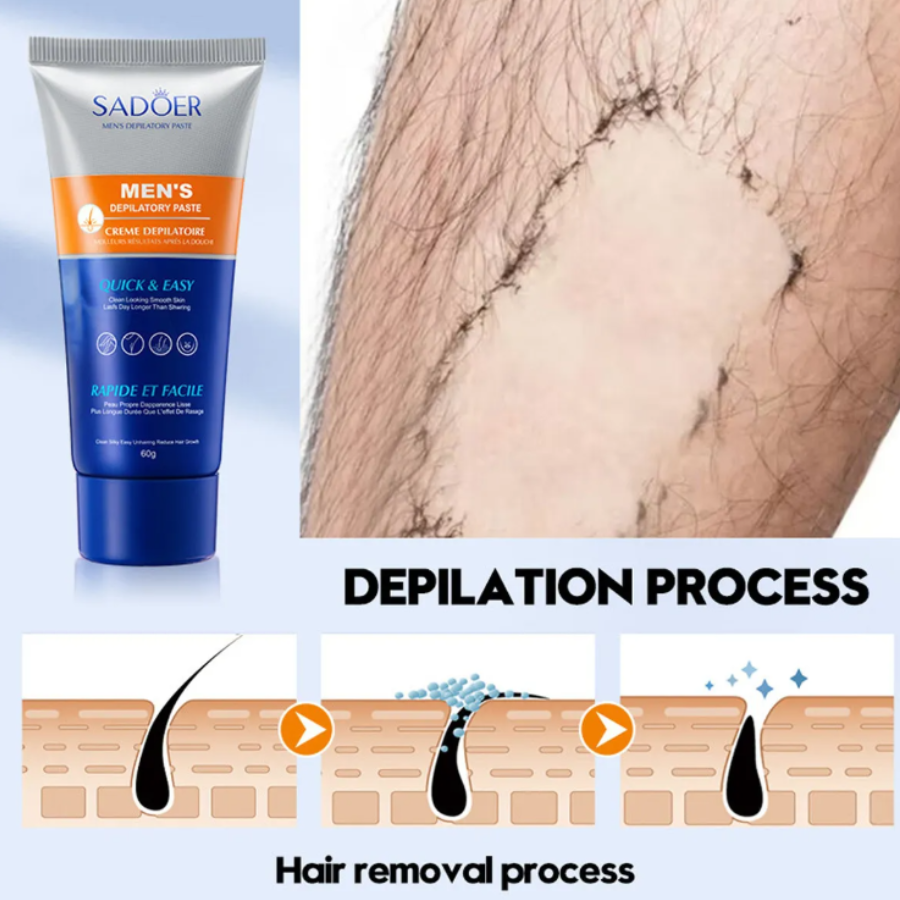 Crema Depilatoria Accion Rapida Sadoer