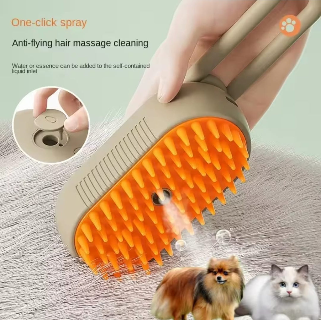 Cepillo Para Mascotas 3 En 1