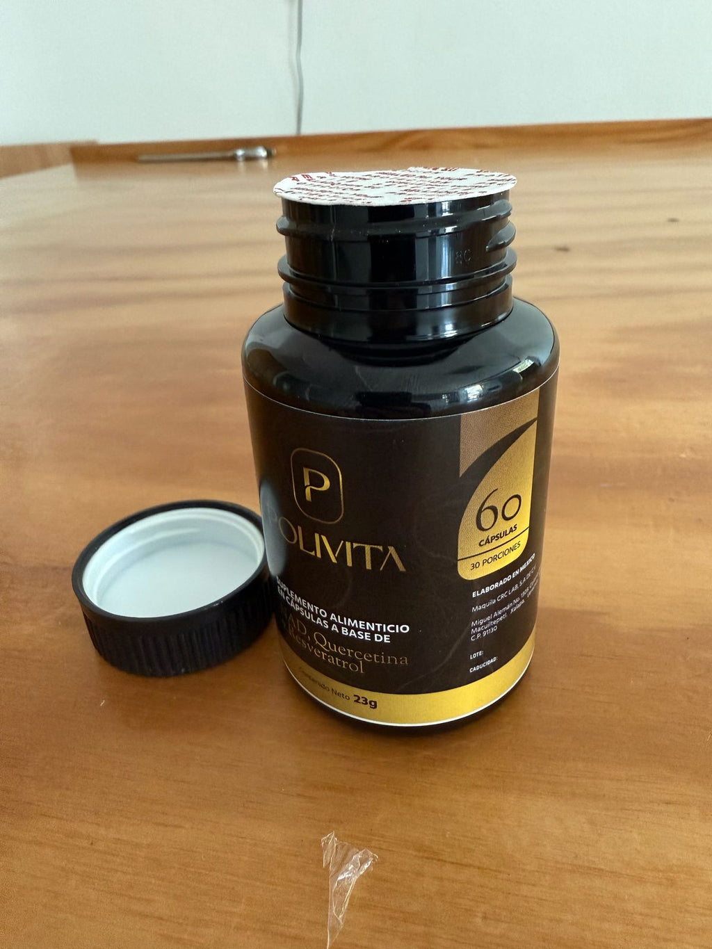 Nad+ con Resveratrol PoliVita 60cápsulas