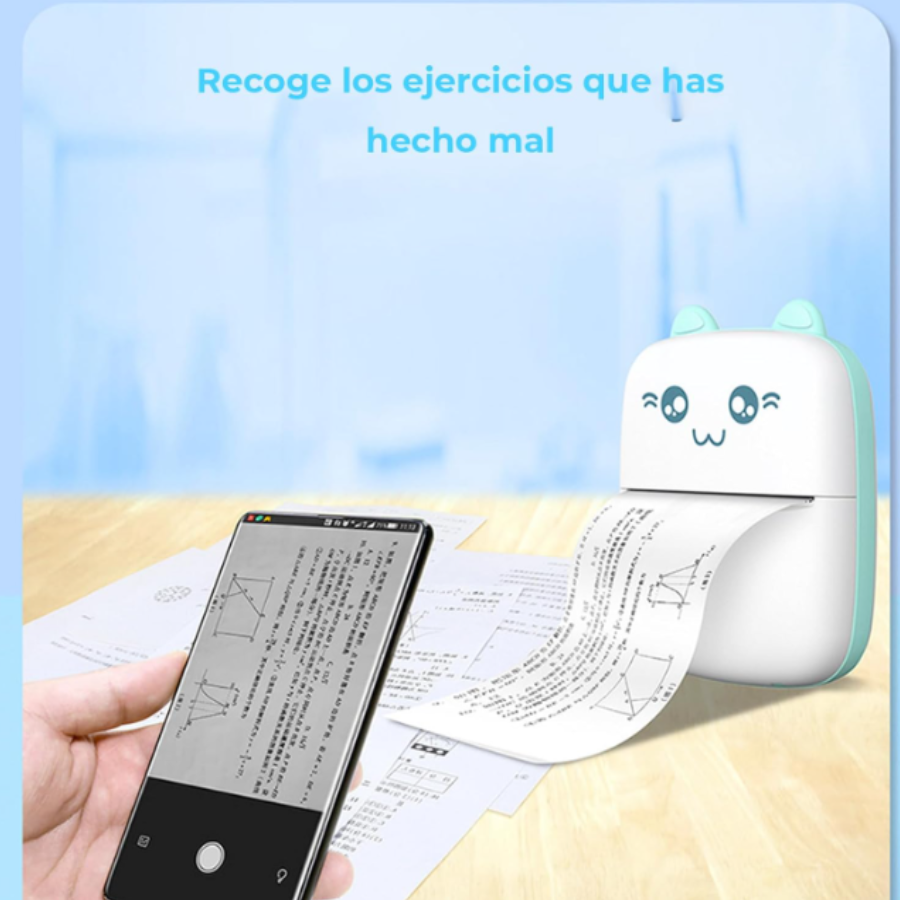 Mini Impresora Térmica Portátil Bluetoot