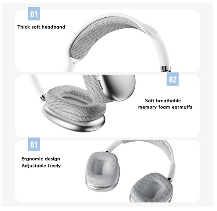 Audifonos Bluetooth P9 Plus Diadema