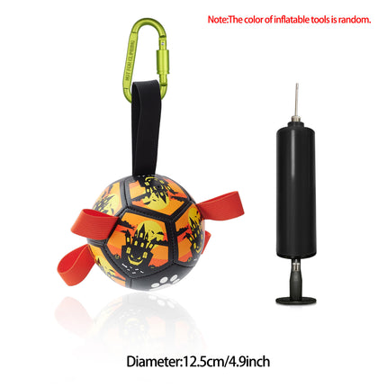 Pelota de fútbol interactiva para perros, juguete de entrenamiento inflado para perros, pelotas Border Collie para perros grandes, artículos para mascotas