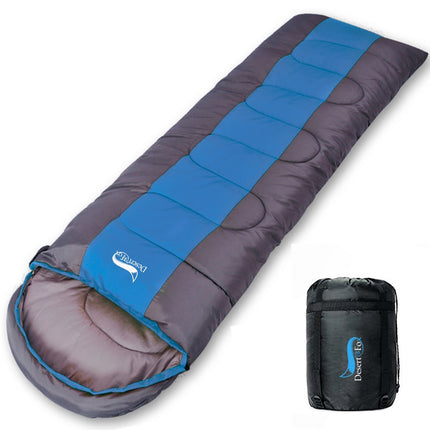 Saco de dormir de camping, ligero, cálido y frío, tipo sobre, para mochileros, viajes al aire libre y senderismo