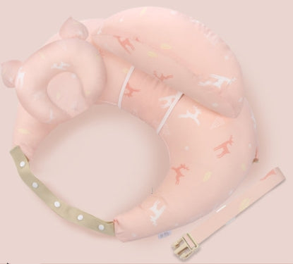 Cojines de lactancia para bebés, almohada de maternidad multifunción, ajustable para lactantes y recién nacidos, con cubierta lavable en capas