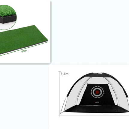 Red de práctica de golf Carpa Jaula de golpeo de golf Tienda de práctica para jardín o césped Equipo de entrenamiento de golf Malla para exteriores