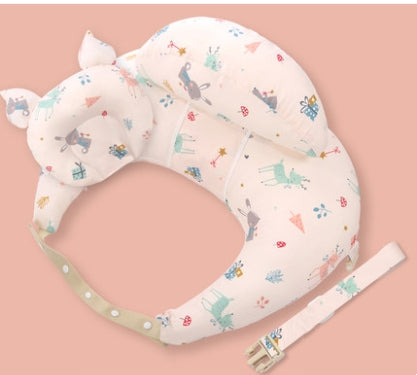 Cojines de lactancia para bebés, almohada de maternidad multifunción, ajustable para lactantes y recién nacidos, con cubierta lavable en capas