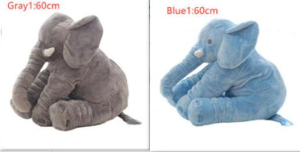 Almohada elefante de peluche para bebé, cómoda para dormir