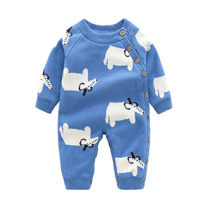 Ropa de bebé recién nacido, ropa de gateo para bebé, arnés grueso para bebé.