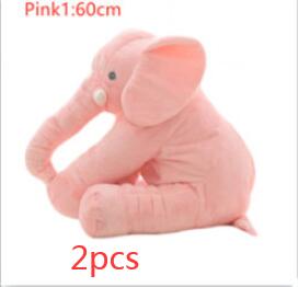 Almohada elefante de peluche para bebé, cómoda para dormir