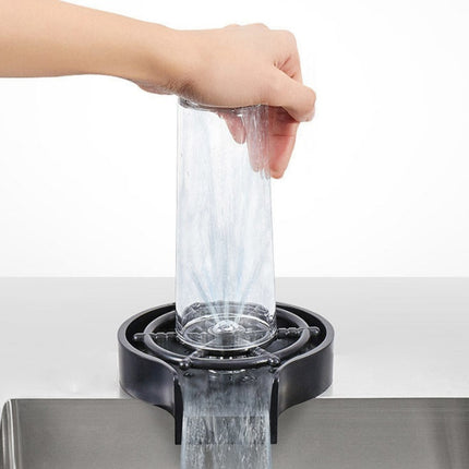 Lavadora automática de vidrio de acero inoxidable de alta presión