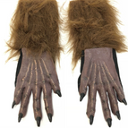 Brown gloves