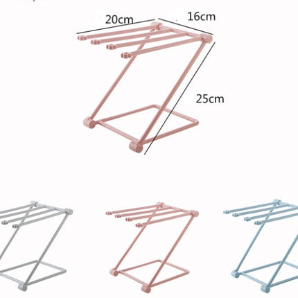 Estante Plegable para Paños de Cocina Organizador de Accesorios de Cocina