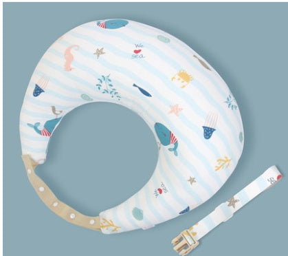 Cojines de lactancia para bebés, almohada de maternidad multifunción, ajustable para lactantes y recién nacidos, con cubierta lavable en capas