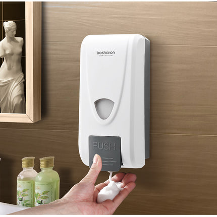 Dispensador de jabón de espuma de prensa manual de pared
