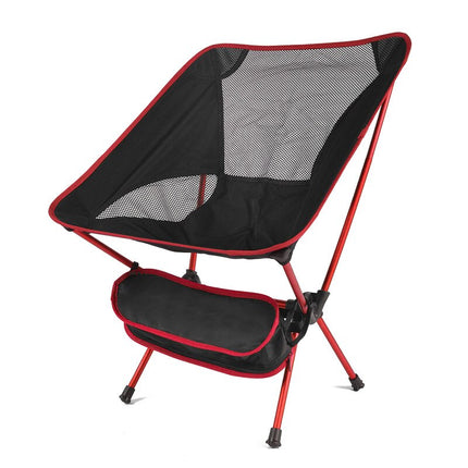 Silla plegable ultraligera de viaje, silla de camping al aire libre de carga súper pesada, silla portátil para playa, senderismo, picnic, asiento de pesca, herramientas