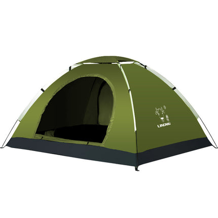 Tienda de campaña de una sola capa para camping al aire libre y playa