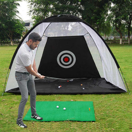 Red de práctica de golf Carpa Jaula de golpeo de golf Tienda de práctica para jardín o césped Equipo de entrenamiento de golf Malla para exteriores