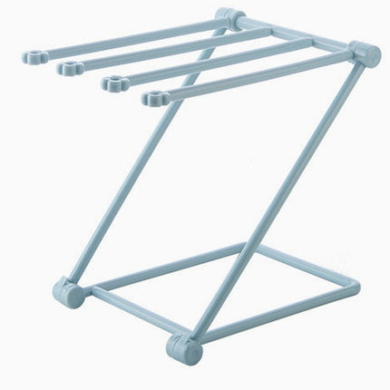 Estante Plegable para Paños de Cocina Organizador de Accesorios de Cocina