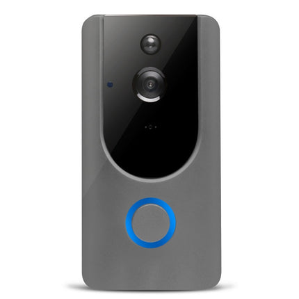 Cámara de timbre de video WiFi inteligente, intercomunicador visual con timbre, visión nocturna, timbre IP, cámara de seguridad inalámbrica