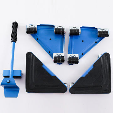 Herramienta elevadora para mover muebles, dispositivo de mudanza profesional, 5 unidades por juego